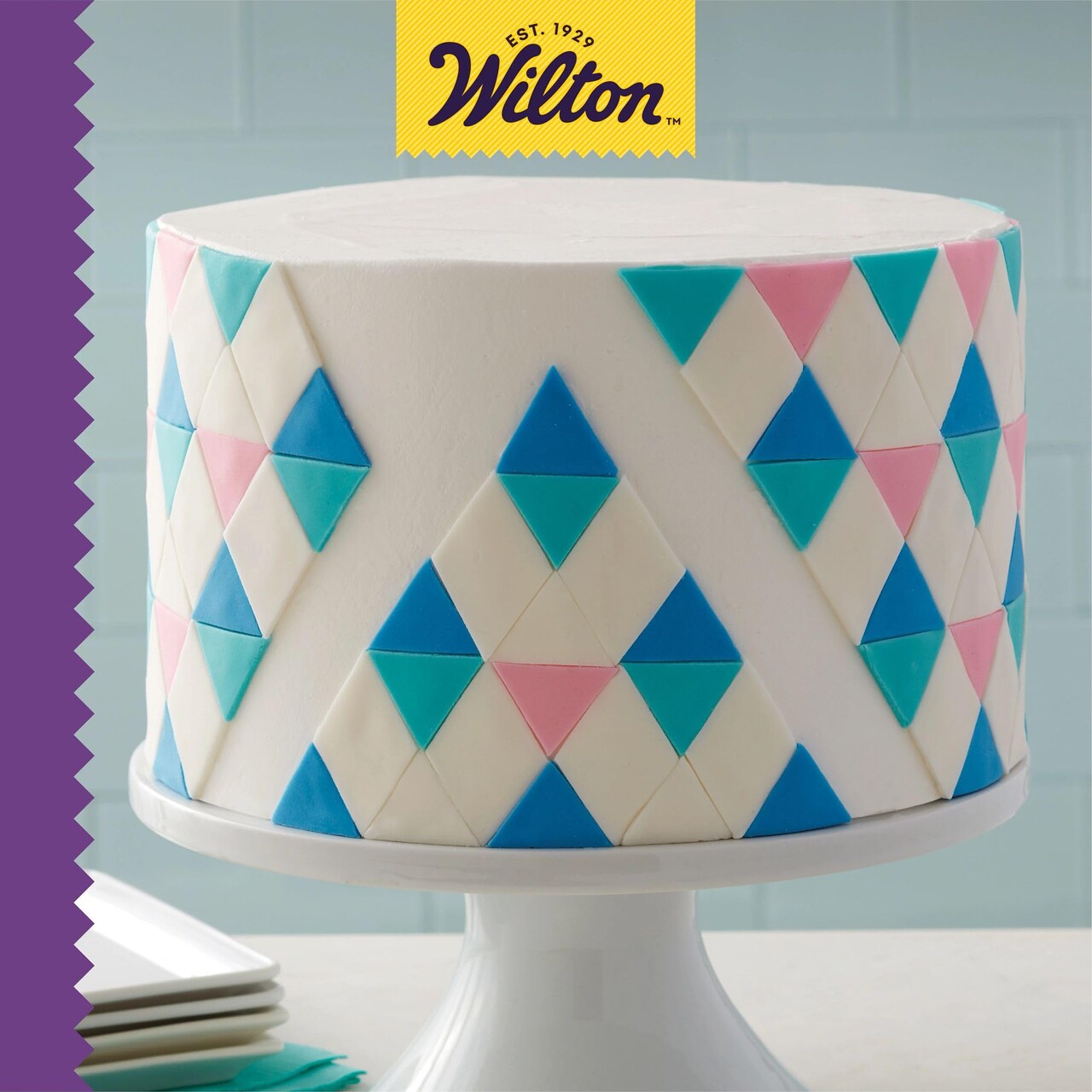 2-Piece 9 x 2 Inch Round Cake Baking Pan Set, Even Heating Aluminum Bakeware for Tiered & Layered Cakes, Made without PFAS, Packaging May Vary